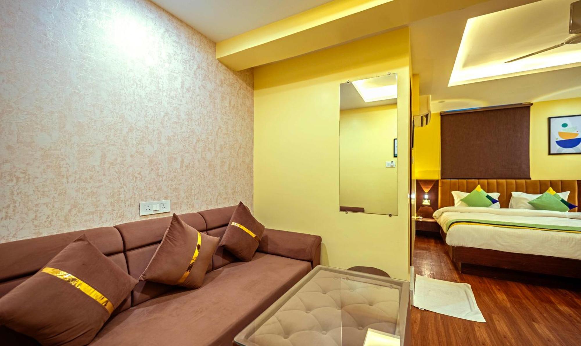Treebo Taj Square, 10 Mins From Airport Hotell Patna  Eksteriør bilde